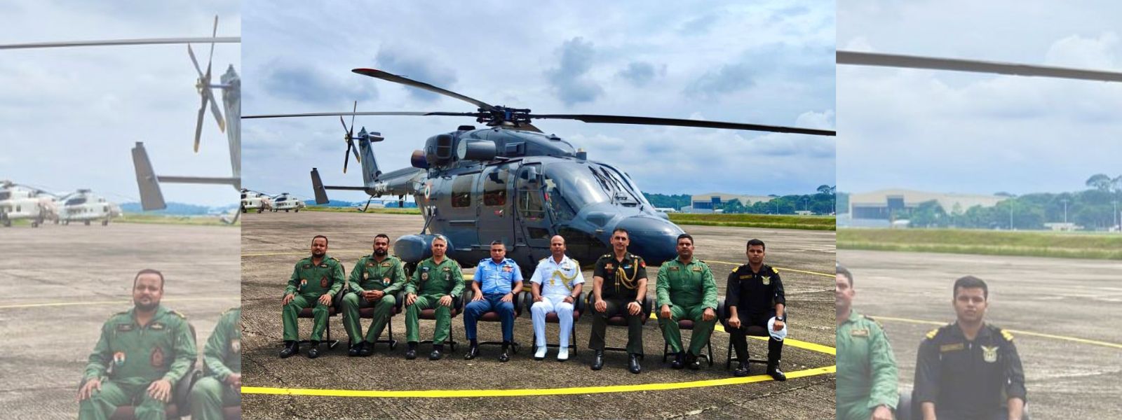 The Indian Navy's Advanced Light Helicopter in SL